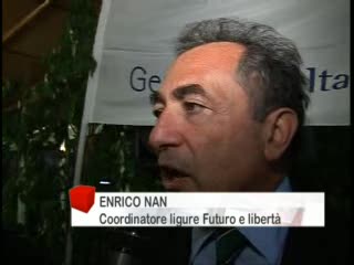 BATTESIMO GENOVESE PER 'FUTURO E LIBERTA''