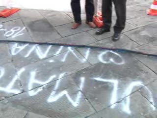 PARTITA A GENOVA L'OPERAZIONE ANTI-GRAFFITI