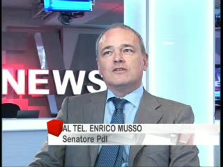 MUSSO, ULTIMO GIORNO DA SENATORE PDL 