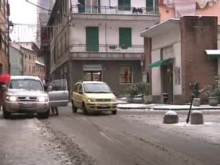 NEVE, SITUAZIONE SOTTO CONTROLLO IN VALPOLCEVERA