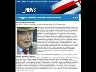 GARRONE: LE MIE VERITA' SU CASSANO, GASPARIN E LA SAMP