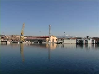 LA SPEZIA, GIUSEPPE COSSIGA IN VISITA ALL'ARSENALE