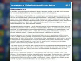 LA SAMP AFFONDA, GARRONE SCRIVE AI TIFOSI