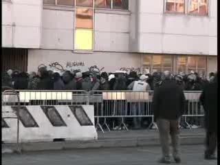 GENOA-MILAN, TAFFERUGLI POI SHOW