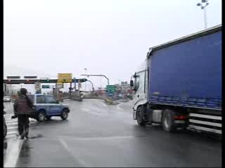 SAVONESE TRA VENTO E NEVE, AUTOSTRADA CHIUSA