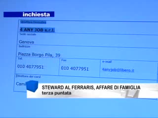 INCHIESTA, GLI STEWARD AL 