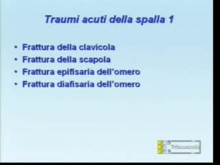 DICA 33 - TRAUMI ACUTI DELLA SPALLA, LE FRATTURE