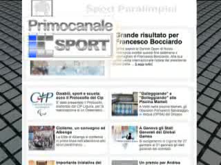 PRIMOCANALESPORT.IT: SITO RINNOVATO E BOOM DI CONTATTI