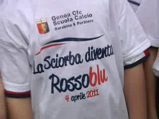 GENOA, ECCO LA SCUOLA CALCIO ROSSOBLU ALLA SCIORBA