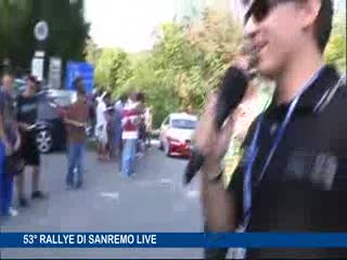 RALLY DI SANREMO, GOMMA FORATA PER L'AUTO DI GARCIA