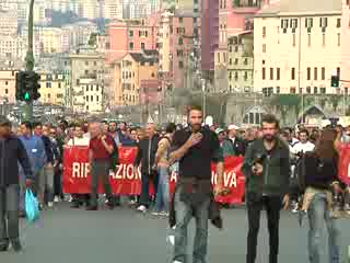 FINCANTIERI, UN'ALTRA GIORNATA DI PROTESTA