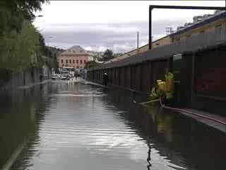 ALLUVIONE: PIOGGE INTENSE IN CORSO PERRONE