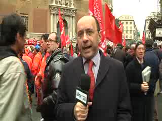 SCIOPERO GENERALE, GENOVA IN PIAZZA