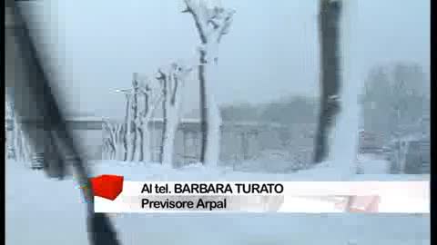 NEVE NEL WEEK END, SAVONA LA PIU' COLPITA