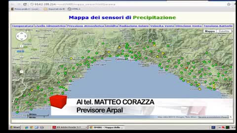 ARPAL: AGGIORNAMENTI SULLE EVOLUZIONI METEO