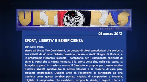 ULTRAS TITO, FEDERCLUBS E SOCIETA': LA SAMP FA QUADRATO