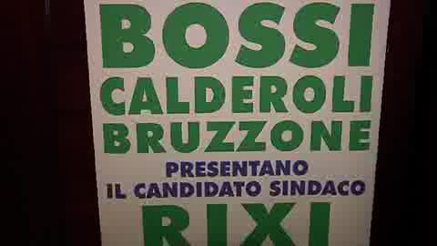 BOSSI E CALDEROLI A GENOVA NEL GIORNO DELLA MOSCHEA