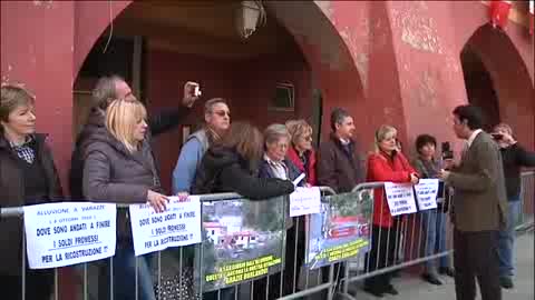 ALLUVIONE, VARAZZE PROTESTA: 