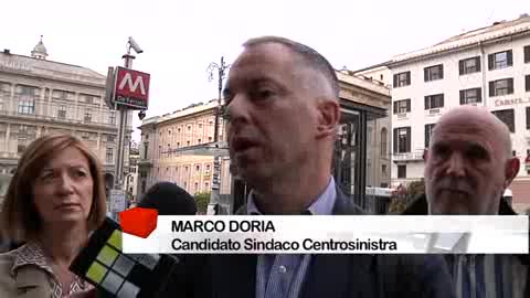 L'ULTIMA GIORNATA PRIMA DEL VOTO DI DORIA