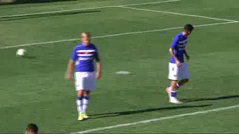 SAMPDORIA-BARDONECCHIA 9-0 (LE RETI DEL 2° TEMPO)