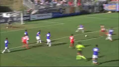 SAMPDORIA-SAVONA 3-0, IL GOL DI POZZI E IL SECONDO TEMPO