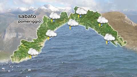 TORNANO LE NUVOLE IN LIGURIA, SABATO PROBABILI PIOGGE