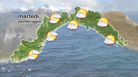 METEO, LENTO MIGLIORAMENTO E MERCOLEDI' SOLE