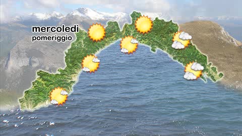 METEO, TEMPO VARIABILE NEI PROSSIMI GIORNI IN LIGURIA