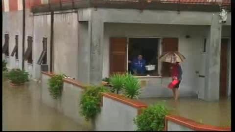 MALTEMPO TRA LIGURIA E TOSCANA, PAURA SUL MAGRA