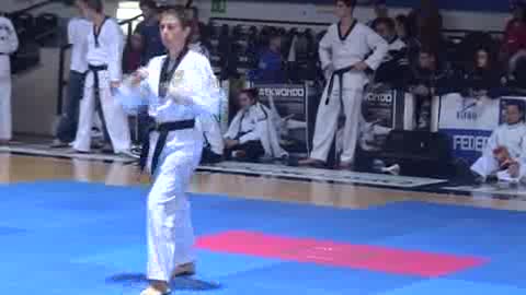 UN BRONZO PER LA SCUOLA TAEKWONDO GENOVA A CASERTA