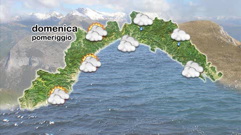 METEO, CIELO GRIGIO CON SCHIARITE E PIOGGE