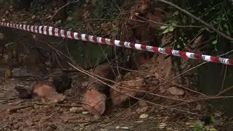 GENOVA, DOPO LE PIOGGE LE FRANE: DISAGI A S.CIPRIANO