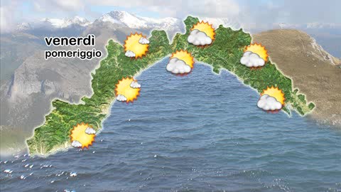 PREVISIONI METEO, SI ALTERNANO NUVOLE E SOLE 