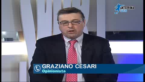 CESARI SU GENOA-CHIEVO, FIORENTINA-SAMP E..ARBITRI