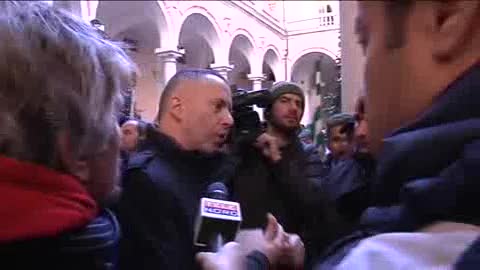 CORTEO A TURSI, INCONTRO DI DORIA CON GLI EDILI