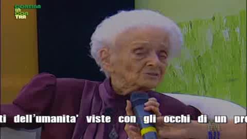 L'ULTIMO SOGNO DI RITA LEVI MONTALCINI. QUESTA SERA ALLE 21