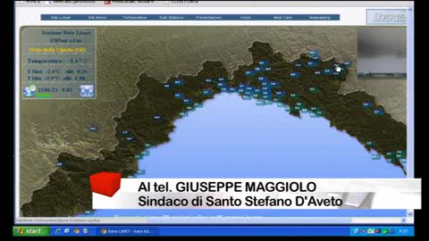 I PRIMI FIOCCHI DI NEVE ARRIVATI A SANTO STEFANO D'AVETO