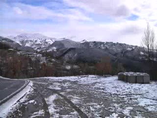 VAL DI VARA, LE IMMAGINI DELLA PRIMA NEVE D'INVERNO