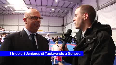 SPETTACOLO A GENOVA PER GLI ASSOLUTI JUNIORES DI TAEKWONDO