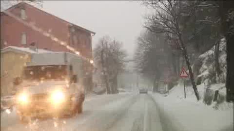 NELLA VALBORMIDA IMBIANCATA DALLA NEVE