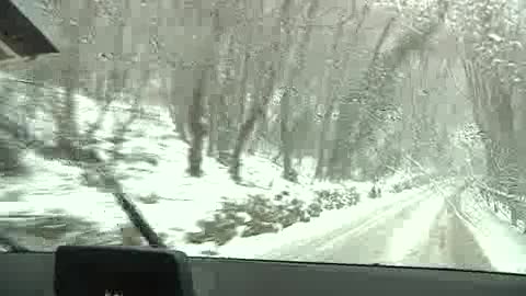 NEVE A GENOVA, SITUAZIONE STRADE AL RIGHI