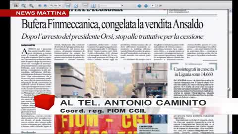 FINMECCANICA, I SINDACATI: 