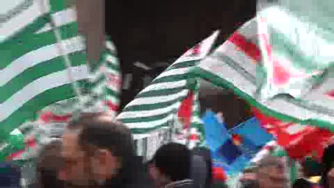 CORTEO LAVORATORI EDILI, SPERANDO NEL TERZO VALICO