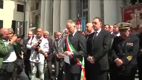 MANIFESTAZIONE A GENOVA, SINTESI DISCORSO DEL SINDACO