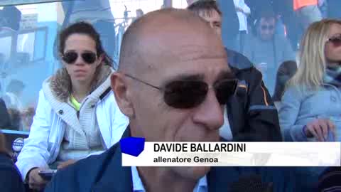 BALLARDINI FA I COMPLIMENTI ALL'ENTELLA E GLISSA SUL FUTURO