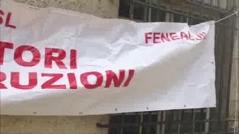 PROTESTA EDILI, PERSI IN LIGURIA 7000 POSTI IN TRE ANNI