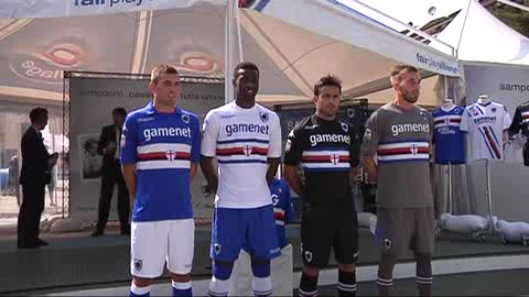 ECCO LE NUOVE MAGLIE DELLA SAMPDORIA 2013-2014