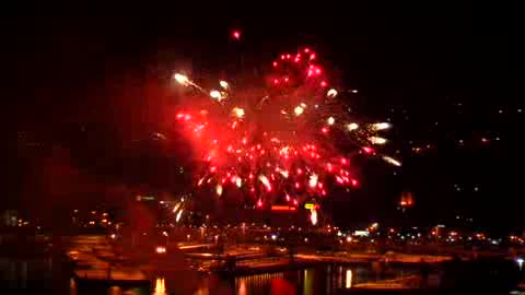 LA FESTA ALL'ACQUARIO, IL GRAN FINALE CON I FUOCHI D'ARTIFICIO 