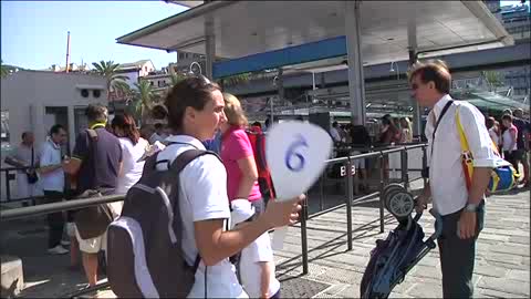 LA DOMENICA DEI TURISTI ALL'ACQUARIO DI GENOVA