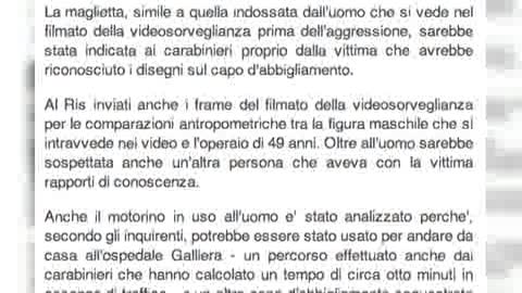 DONNA SFIGURATA CON ACIDO, INDAGATO L'EX. ANALISI RIS